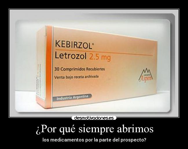 carteles medicamentos prospecto desmotivaciones