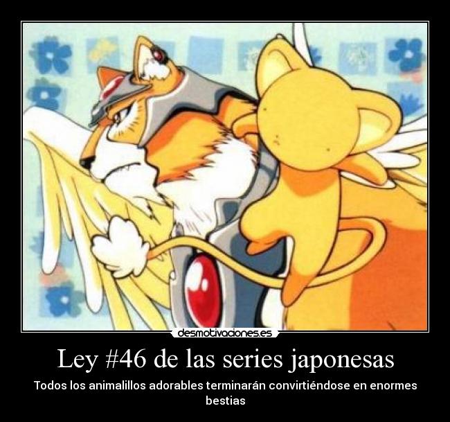 Ley #46 de las series japonesas -