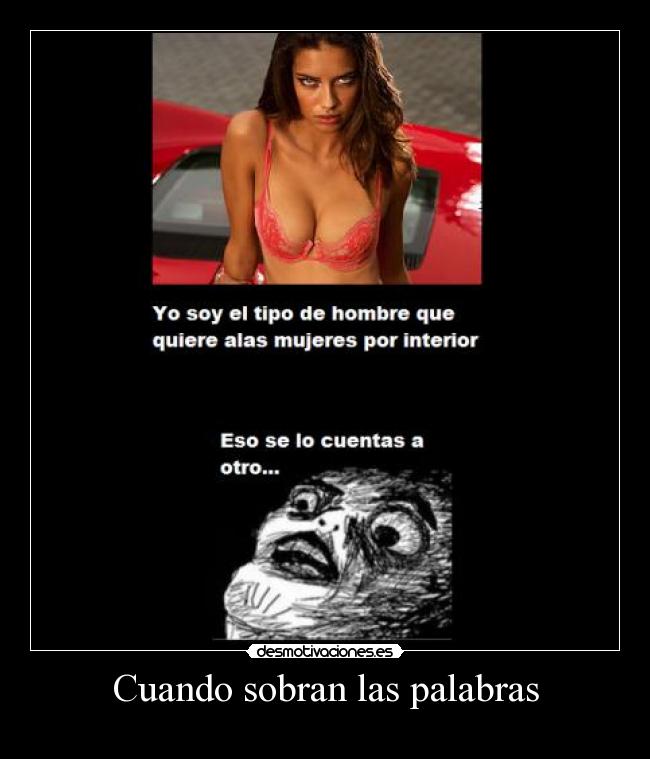 Cuando sobran las palabras - 