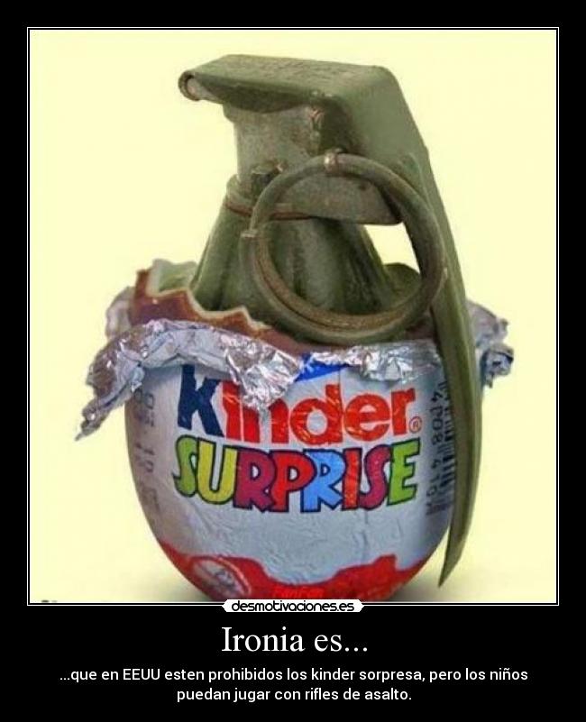 Ironia es... -