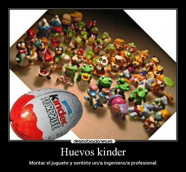 Huevos kinder -