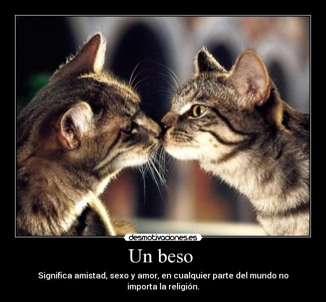 Un beso -