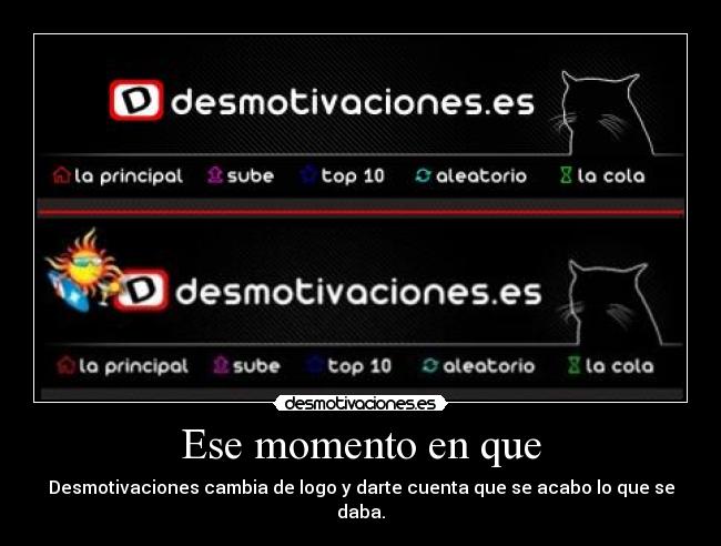 Ese momento en que - 