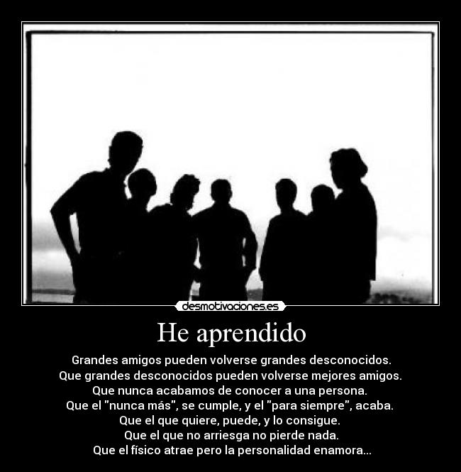 carteles aprendido desmotivaciones