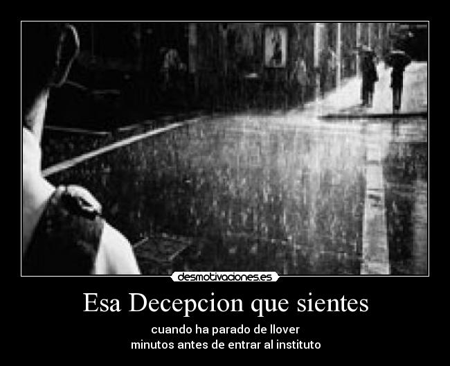 carteles parado llover desmotivaciones