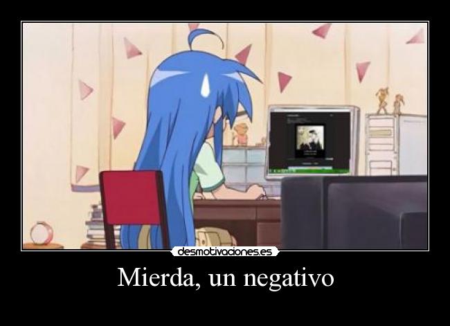 Mierda, un negativo - 