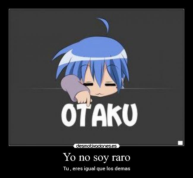 carteles otaku desmotivaciones