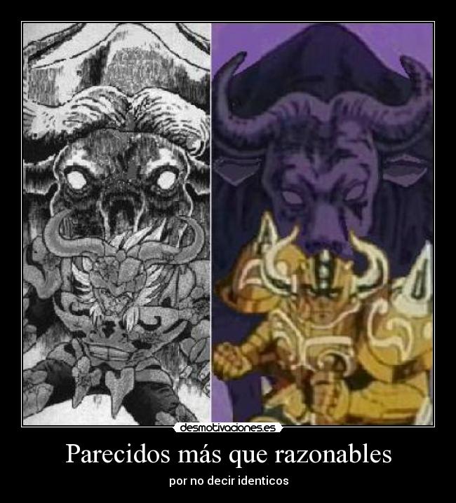 Parecidos más que razonables - por no decir identicos