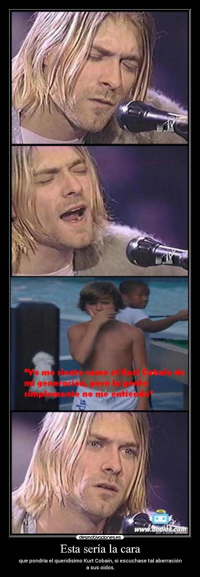 carteles kurt cobain justin desmotivaciones