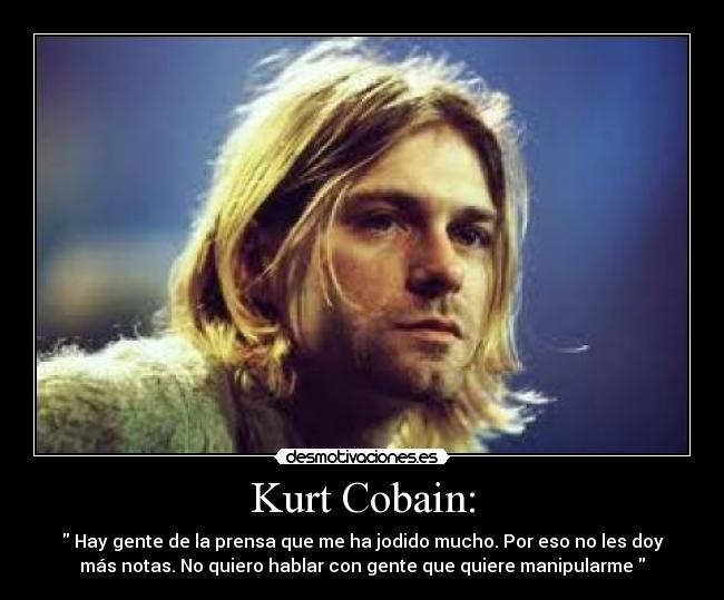 carteles kurt cobain desmotivaciones
