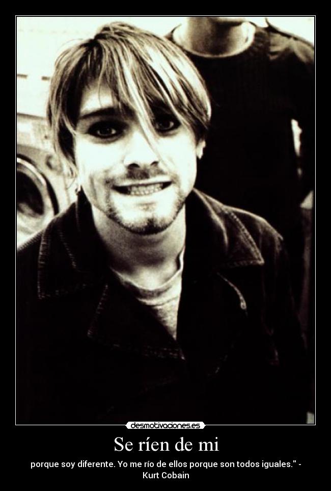carteles kurt cobain desmotivaciones