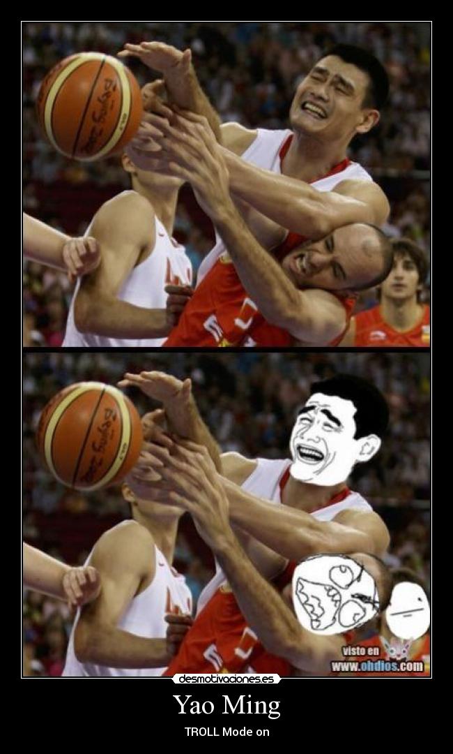 Yao Ming - TROLL Mode on