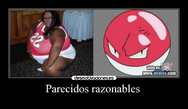 Parecidos razonables -