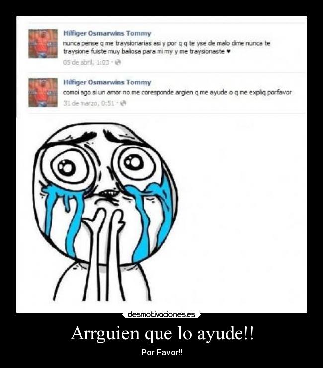 Arrguien que lo ayude!! - 