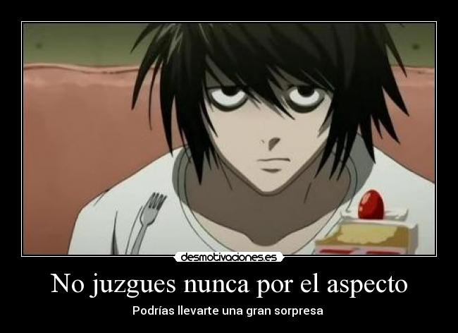 carteles lawliet death note pastel desmotivaciones