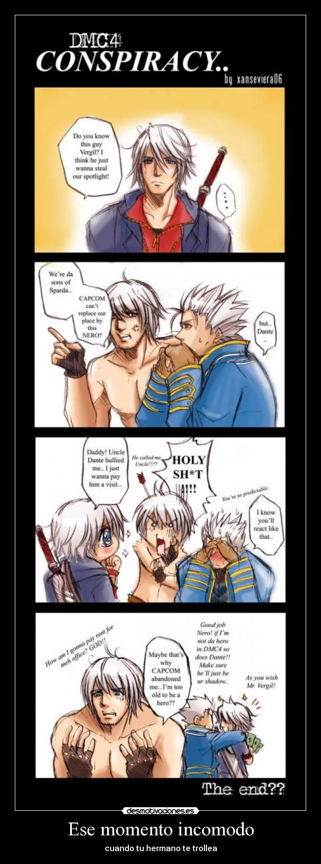 carteles nero hijo vergil holy sht desmotivaciones