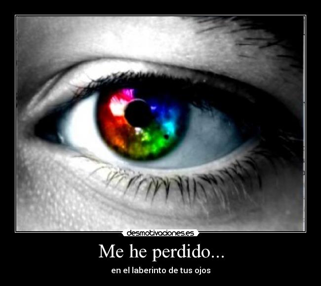 Me he perdido... -