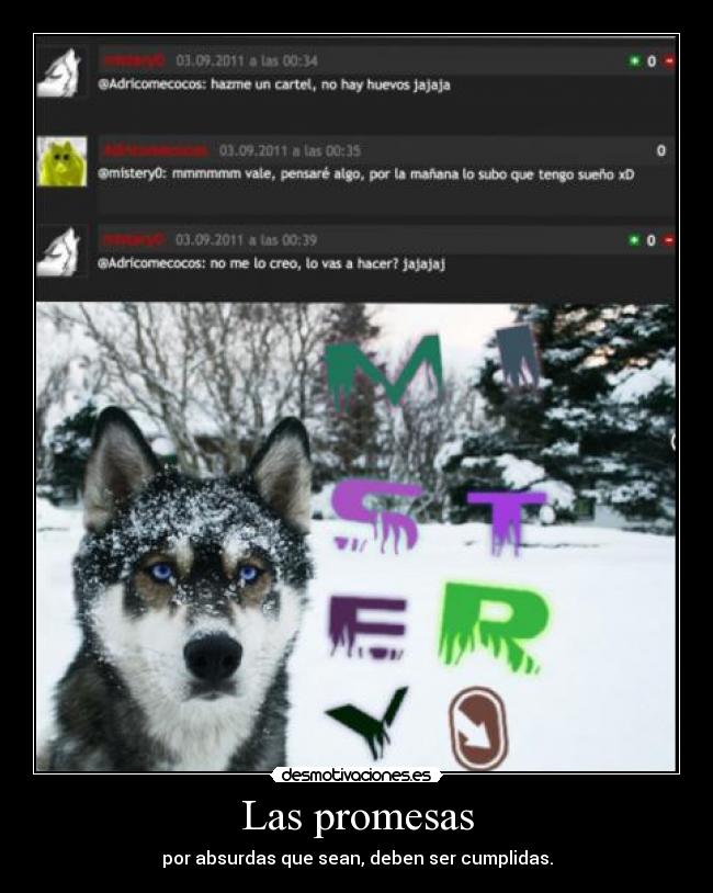 Las promesas -