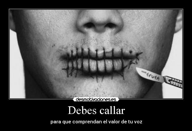 Debes callar - 