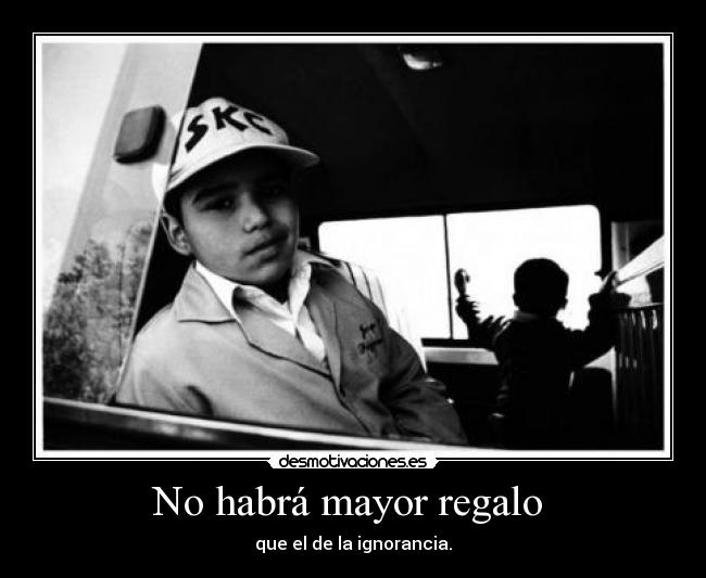 No habrá mayor regalo -