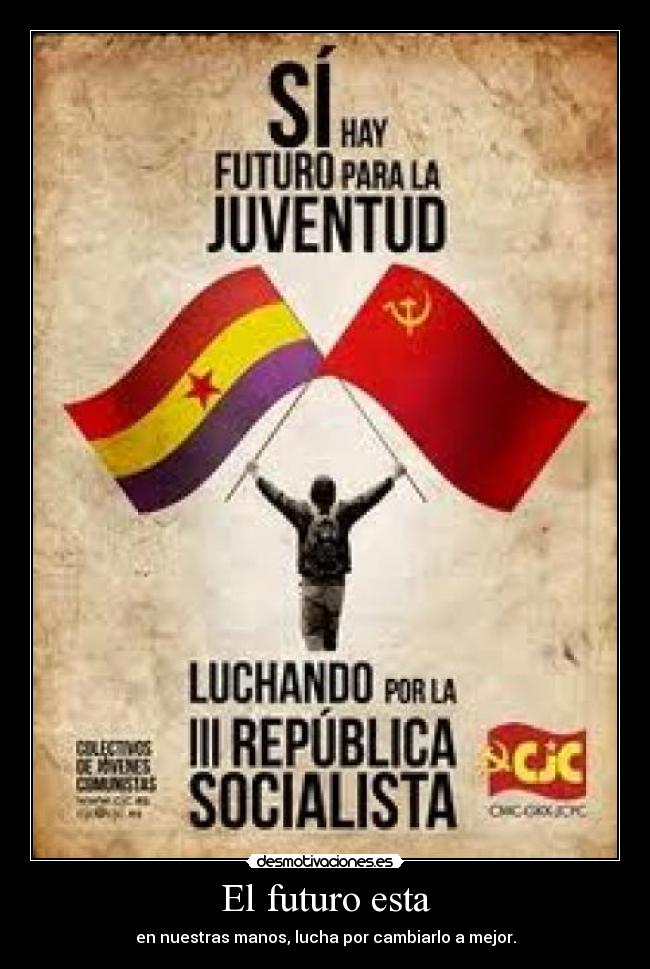 carteles juventud comunista desmotivaciones