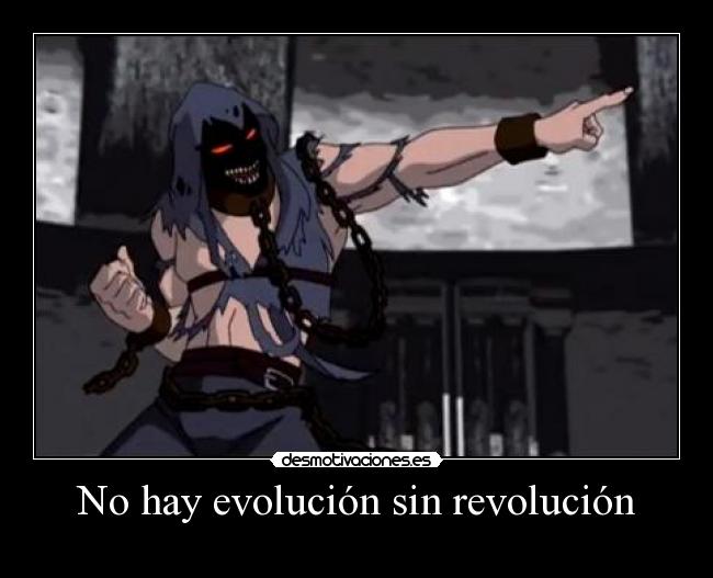 No hay evolución sin revolución - 