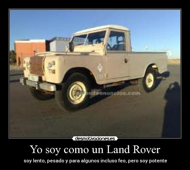 carteles land rover desmotivaciones
