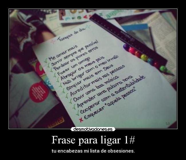 Frase para ligar 1# -