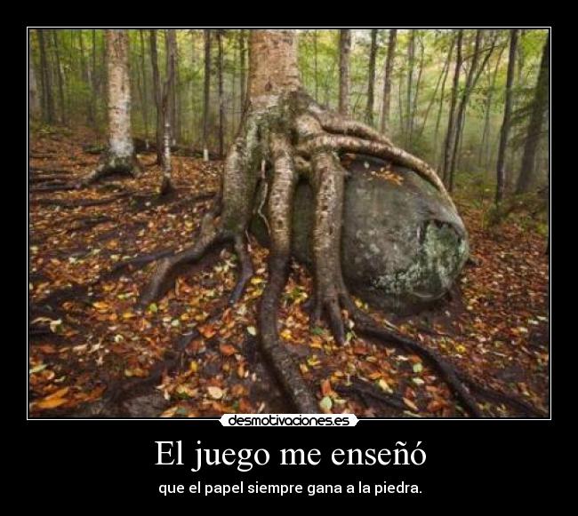 El juego me enseñó - 