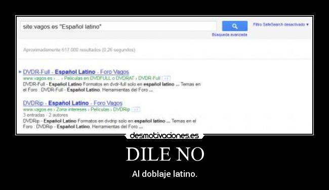 DILE NO -