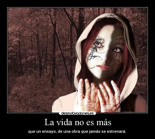 La vida no es más - 