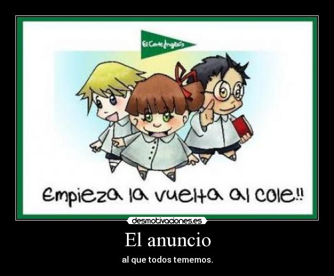 El anuncio - 
