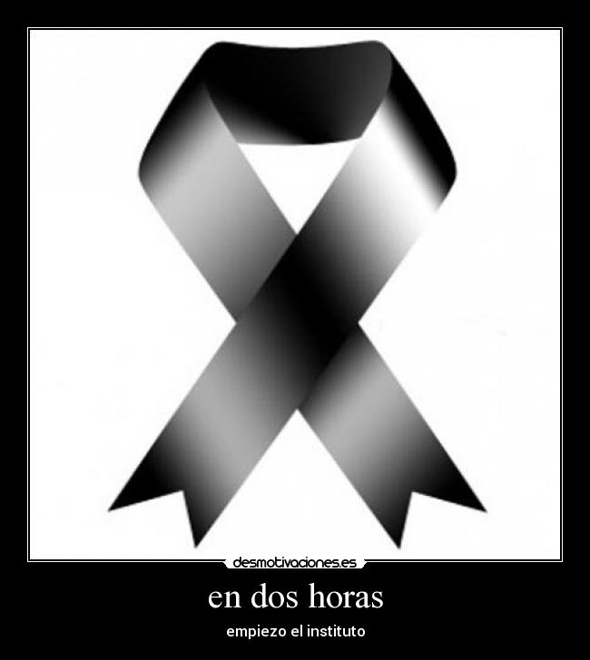 en dos horas - empiezo el instituto