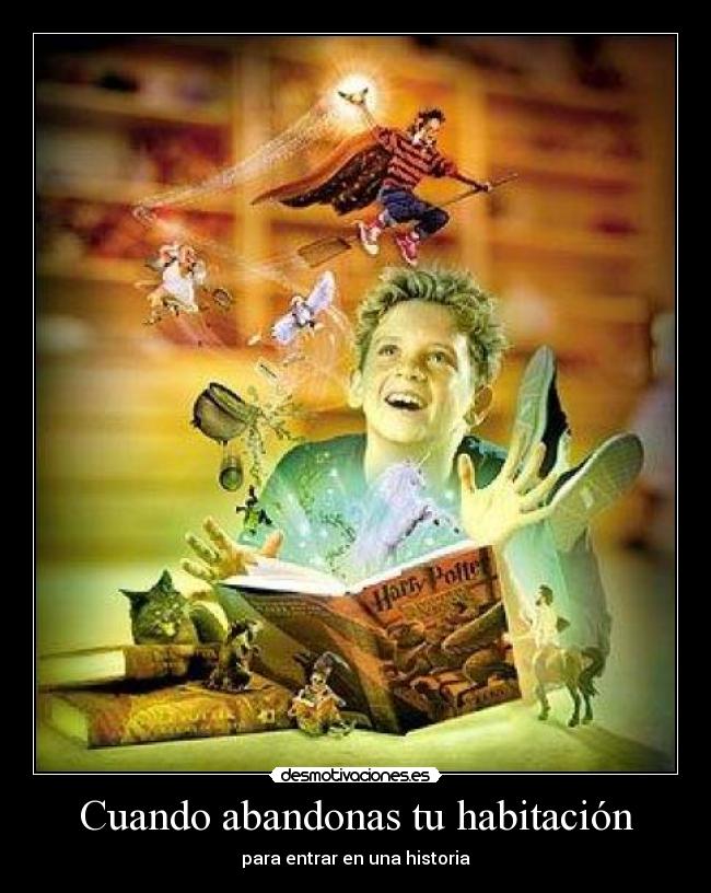 Cuando abandonas tu habitación -