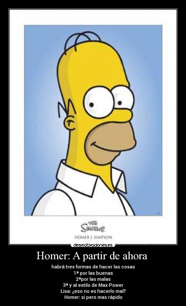 Homer: A partir de ahora -