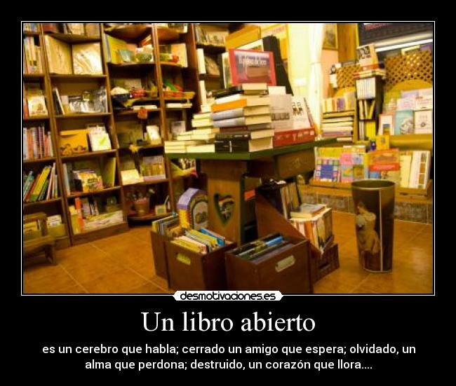 carteles libros desmotivaciones
