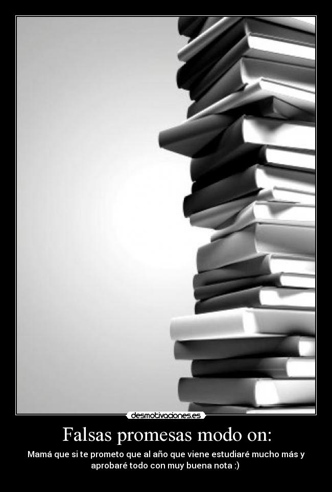 Falsas promesas modo on: -