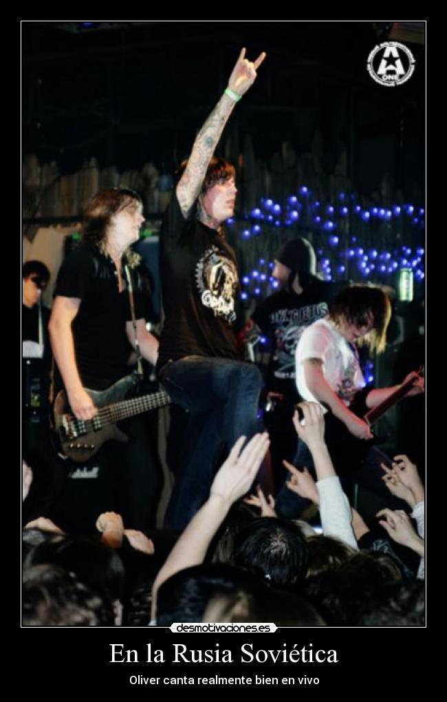 En la Rusia Soviética - Oliver canta realmente bien en vivo