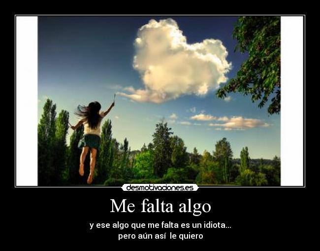 Me falta algo - 