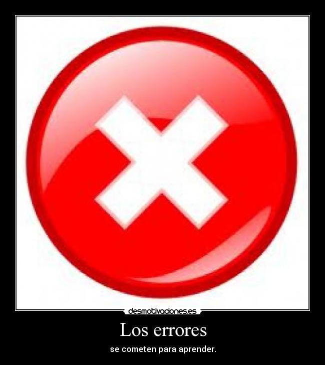 Los errores - 