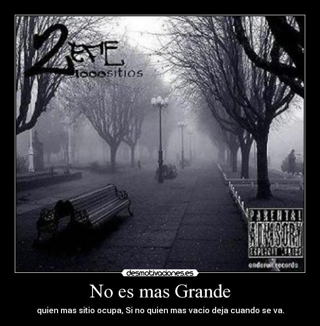 No es mas Grande - 