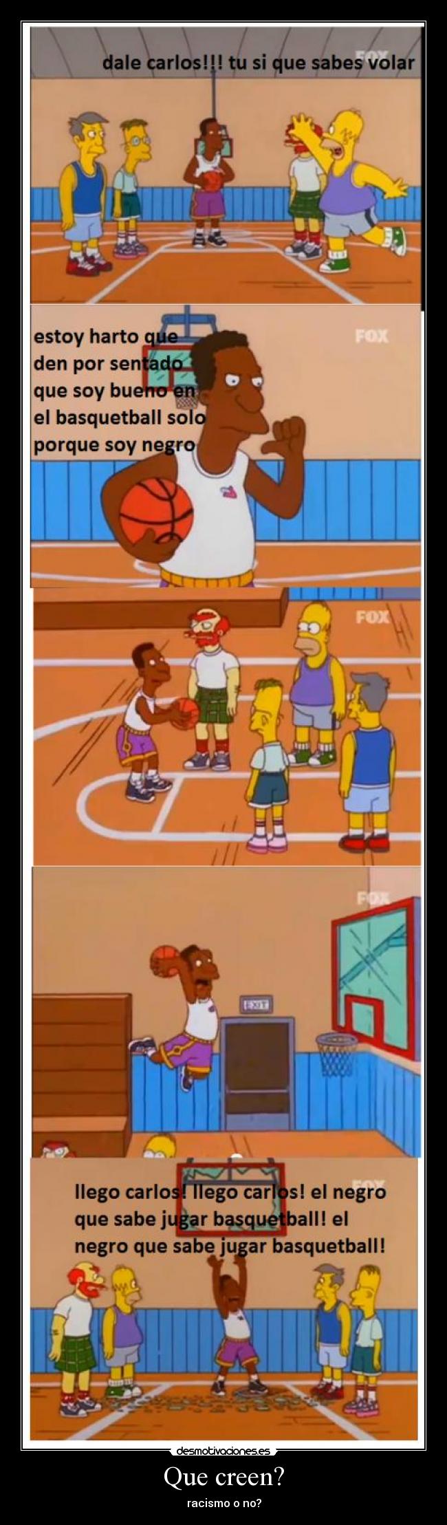 Que creen? - racismo o no?