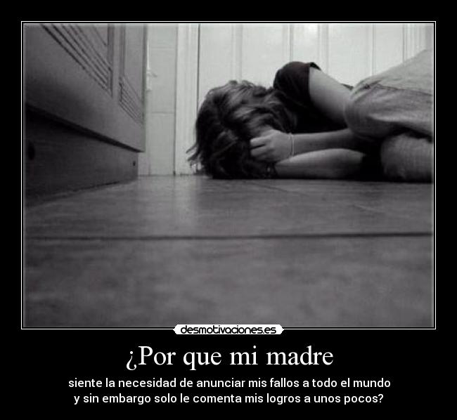 ¿Por que mi madre - 