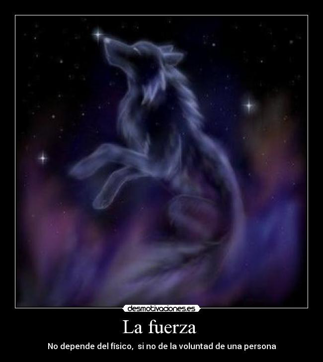 La fuerza -