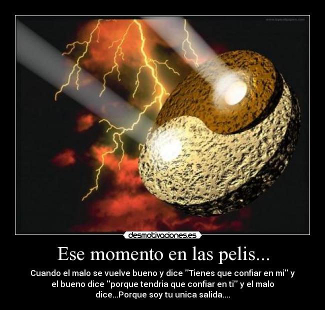 Ese momento en las pelis... - 