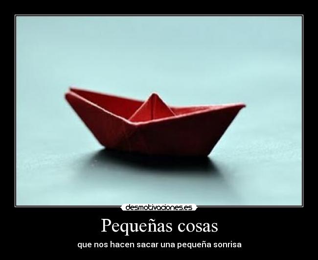 Pequeñas cosas -