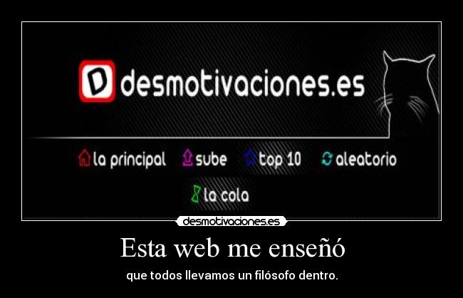 carteles filosofo desmotivaciones web enseno desmotivaciones