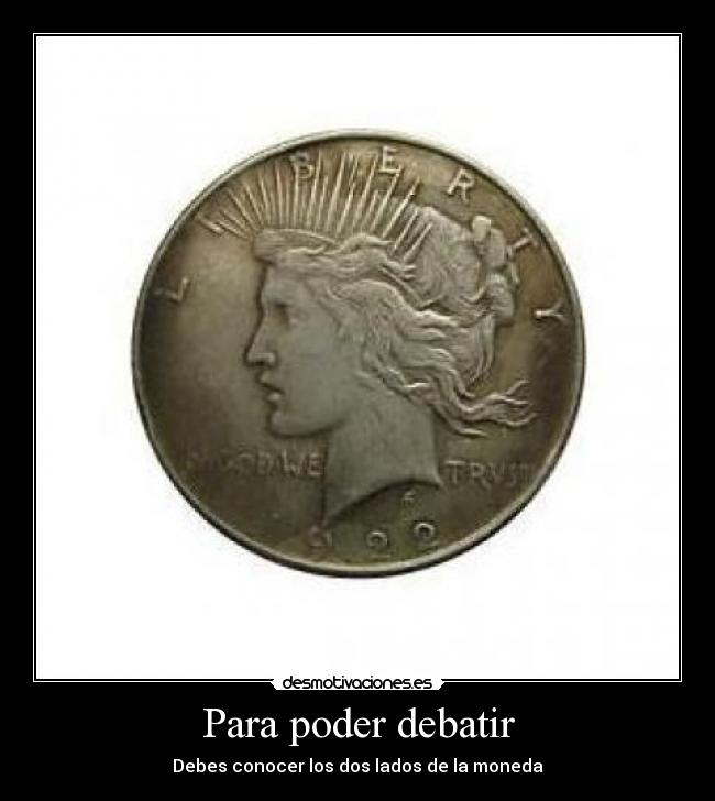 carteles debate conocimiento desmotivaciones