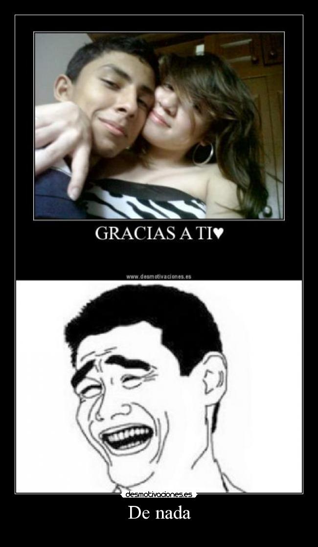 De nada -