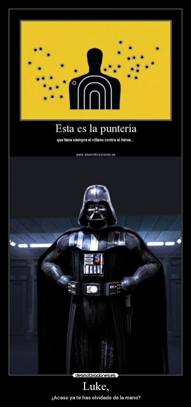 Luke, - ¿Acaso ya te has olvidado de la mano?